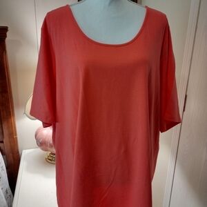 Belle By Kim Gravel 3XL Coral